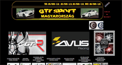 Desktop Screenshot of gtrsport.hu